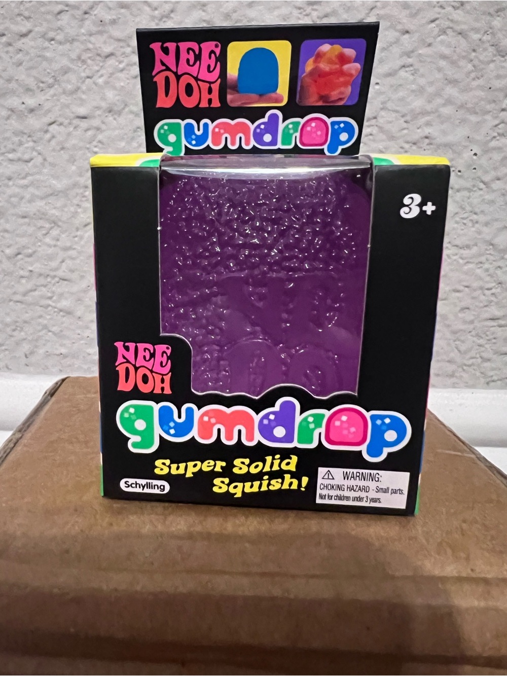 Authentic Needoh Gumdrop- purple 💜💜💜